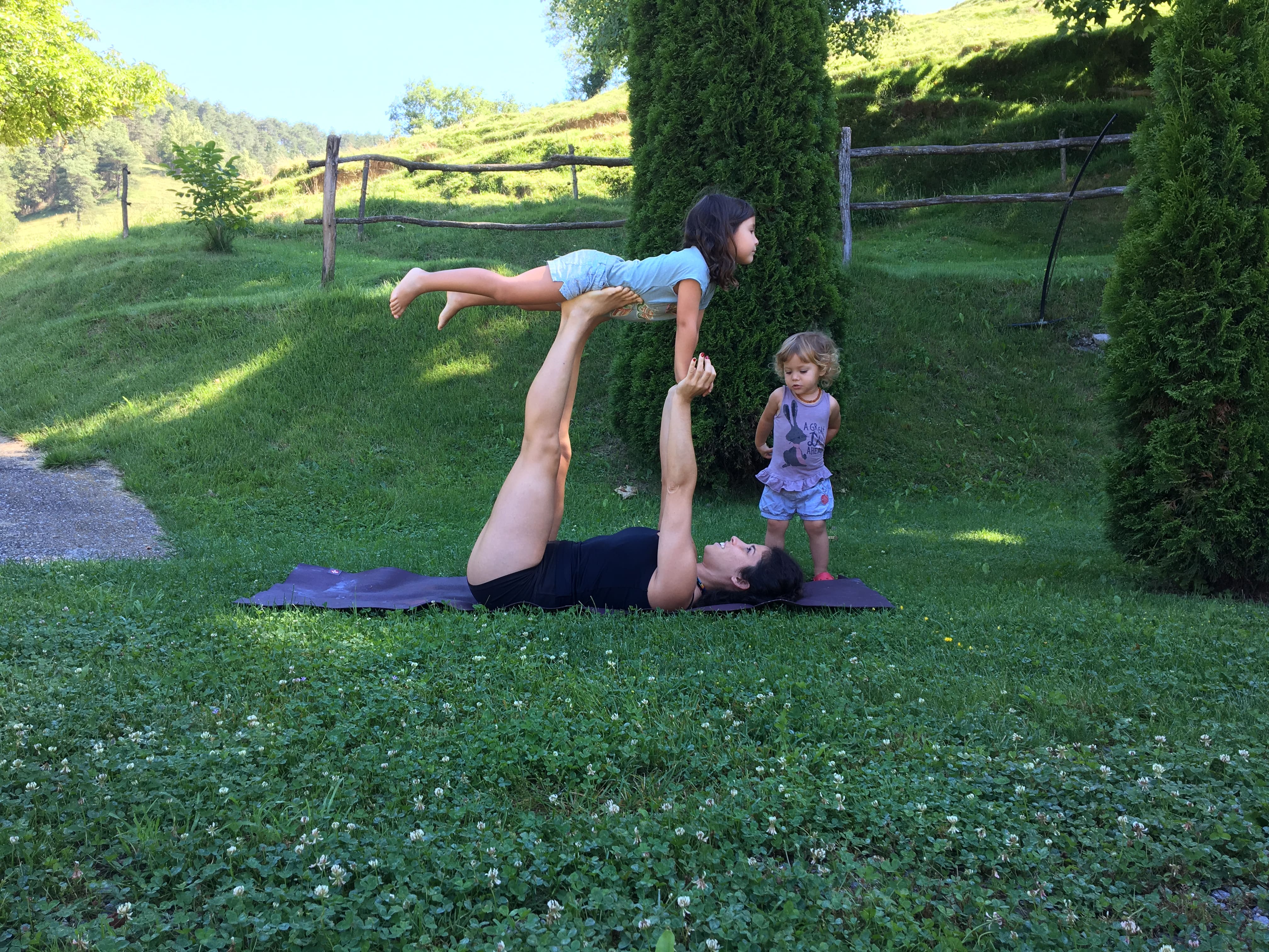 yoga con niños